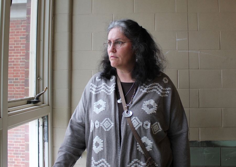 Julie Olds is Cultural Resources Officer for the Miami Tribe of Oklahoma. She says the return of language to the Myaamia people has "given us back our life." Julie Olds is Cultural Resources Officer for the Miami Tribe of Oklahoma. She says the return of language to the Myaamia people has "given us back our life."